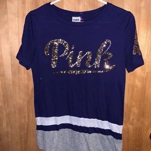 Vs pink bling T-shirt